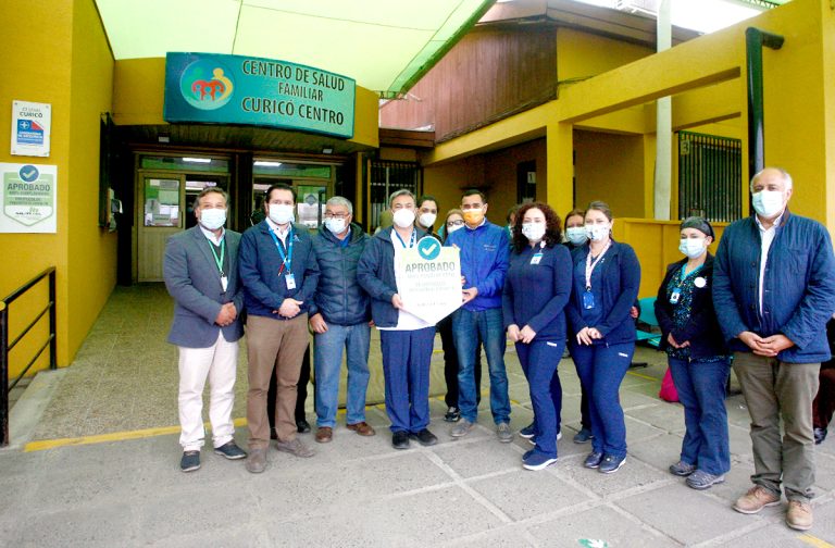 Dos Cesfam curicanos reciben sello por cumplimiento de protocolos Covid-19