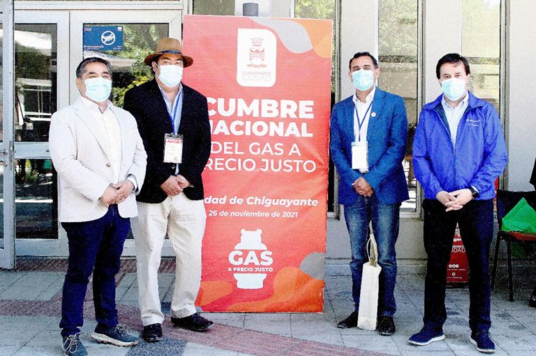 Autoridades curicanas asistieron a la Cumbre Nacional del Gas a Precio Justo