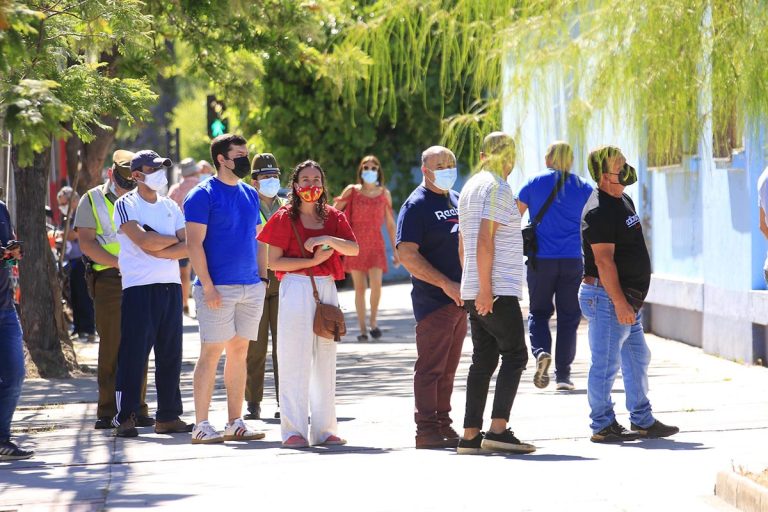 Alta temperatura, masiva participación y escasa locomoción colectiva marcaron jornada en Talca