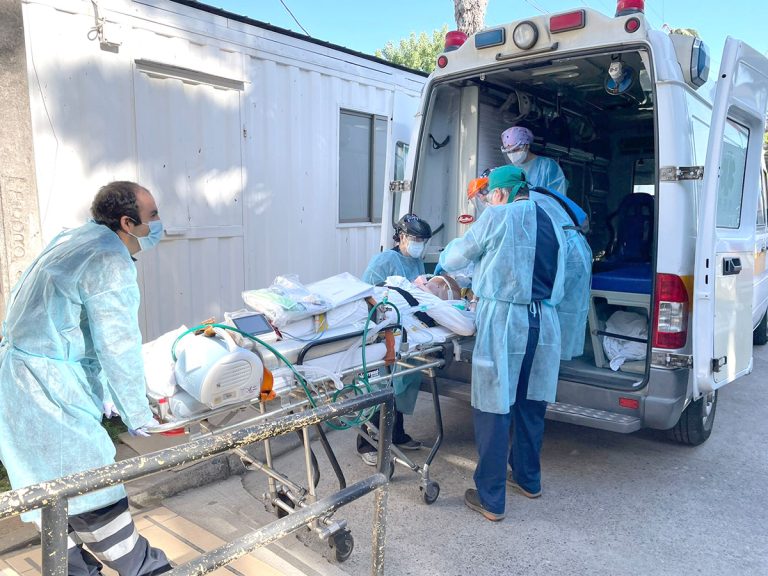 Realizan simulacro de traslado de pacientes al nuevo Hospital