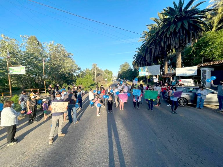 Vecinos de Molina marcharon exigiendo más seguridad vial