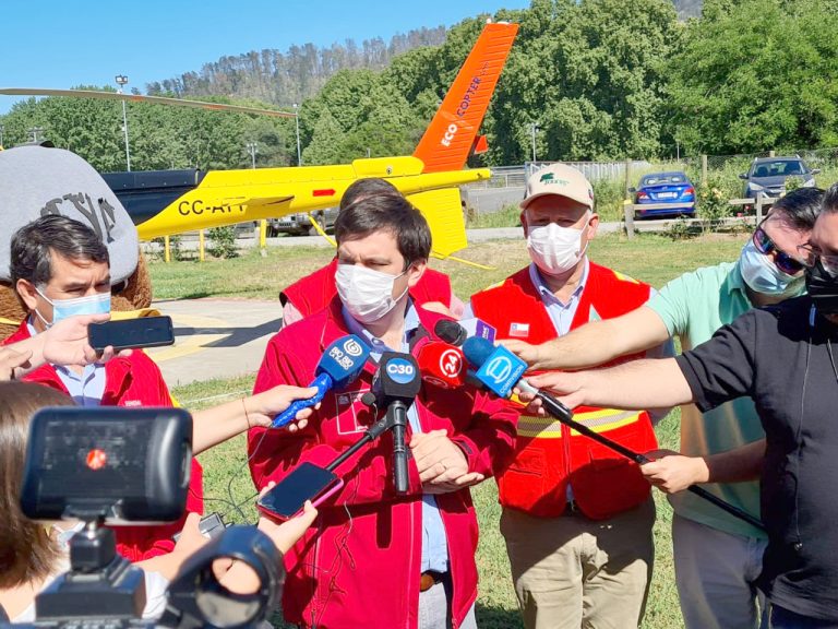 El Maule registra a la fecha 46 incendios  forestales que han afectado 149 hectáreas