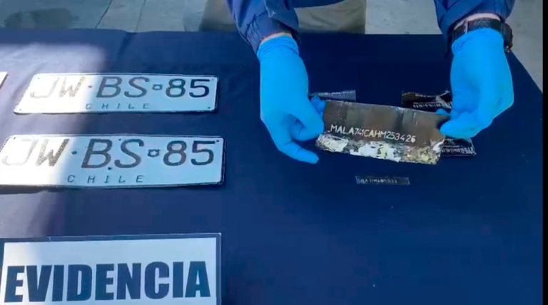 En Sagrada Familia recuperan vehículo que fue robado tras una “encerrona”