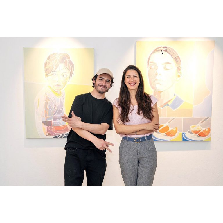 Joven curicano expuso en importante Galería de Arte en Barcelona