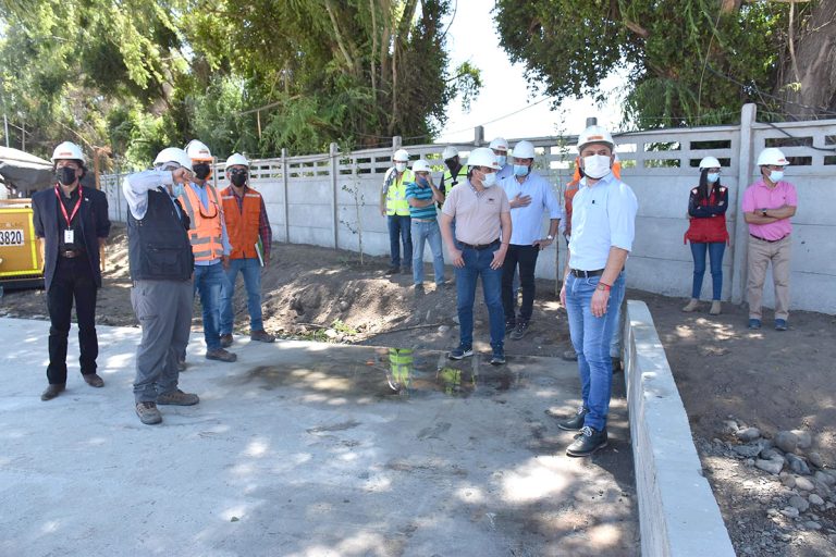 Planta de tratamiento de Sagrada Familia alcanza cerca del 95% de avance