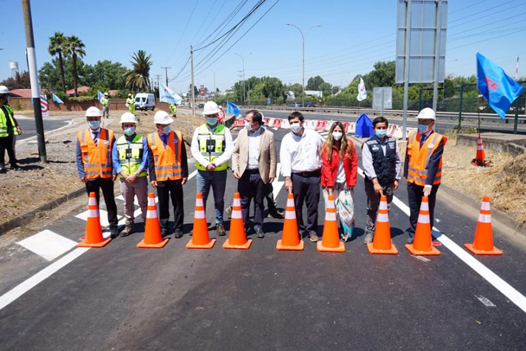 Talca suma nuevo acceso con reapertura de ingreso desde carretera hacia calle 8 Sur