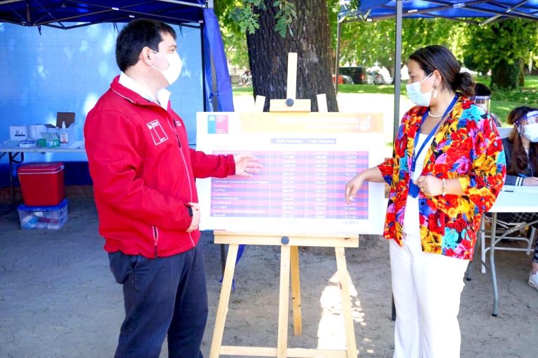El Maule es la segunda región con mayor porcentaje de vacunados contra Covid-19