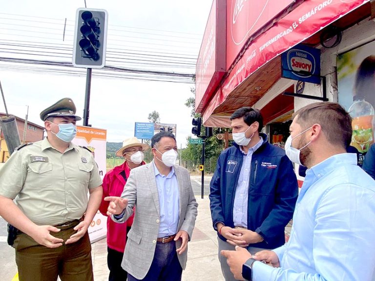 Subdere financia nuevo semáforo para Licantén