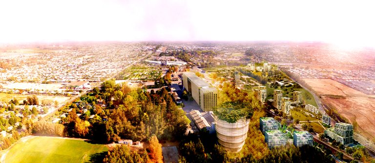 Presentan propuesta de renovación en terreno industrial de antigua planta Iansa