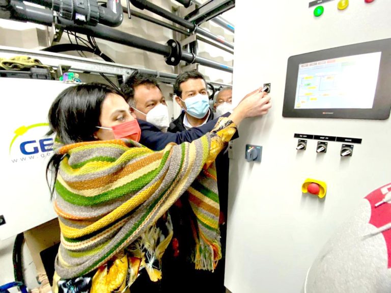 Inspeccionan funcionamiento de planta desalinizadora en Duao