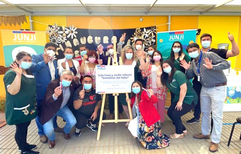 La Junji inaugura dos jardines infantiles con inversión superior a $1.400 millones