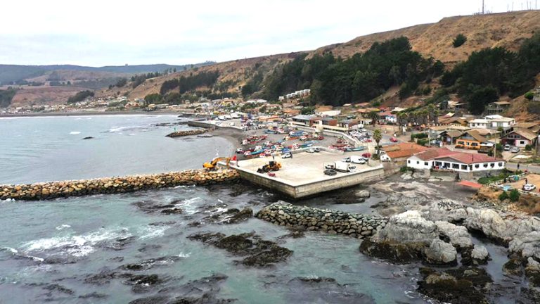 Autoridades supervisaron avance de obras en costa norte del Maule