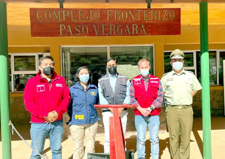 Realizan reunión preventiva en Paso Internacional Vergara
