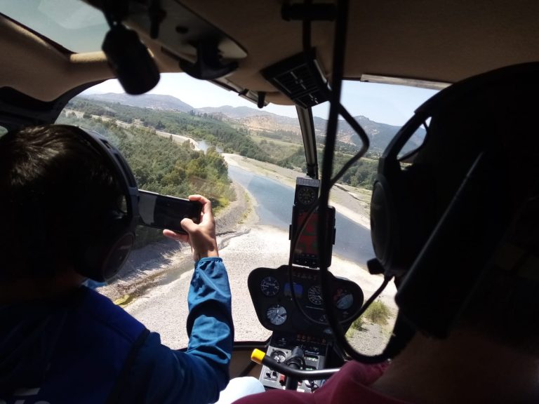 Sobrevuelos permiten inspeccionar eventuales obras y extracciones no autorizadas