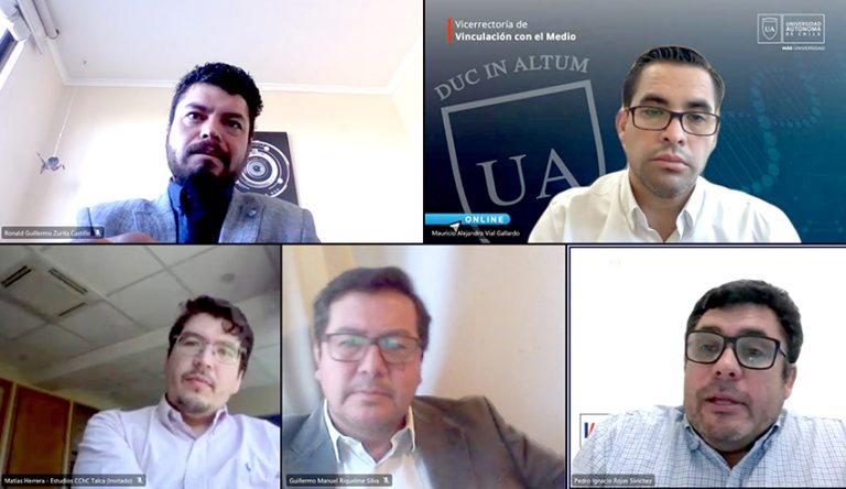 Mesa impulsada por Universidad Autónoma analizó realidad laboral en la Región de Maule