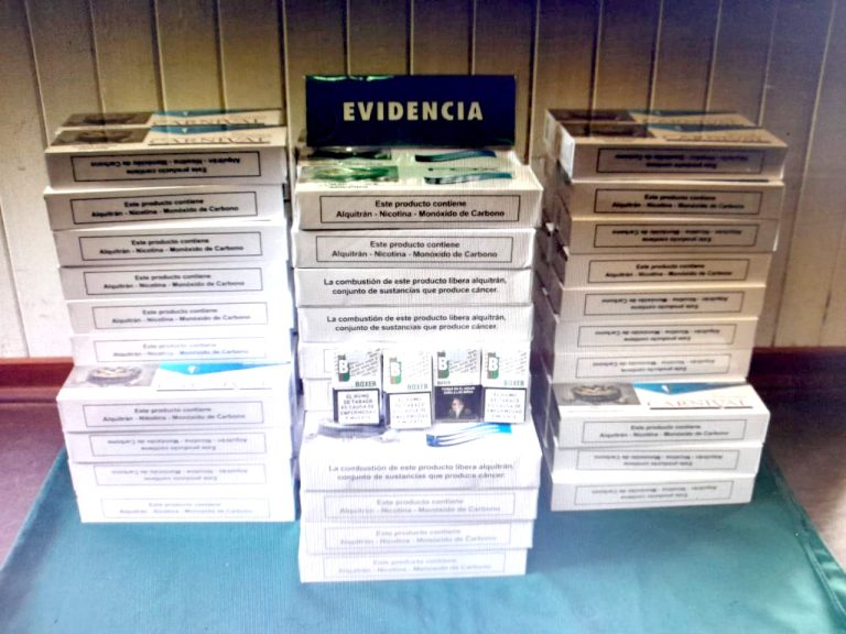 Incautan 810 cajetillas de cigarros ilegales en Linares