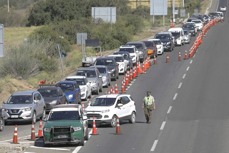 Carabineros detectó a diez conductores ebrios en controles del fin de semana