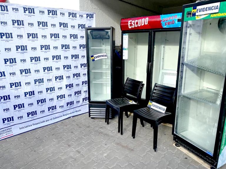 Detienen a antisocial que robó bodega de reconocida empresa de cervezas en Talca