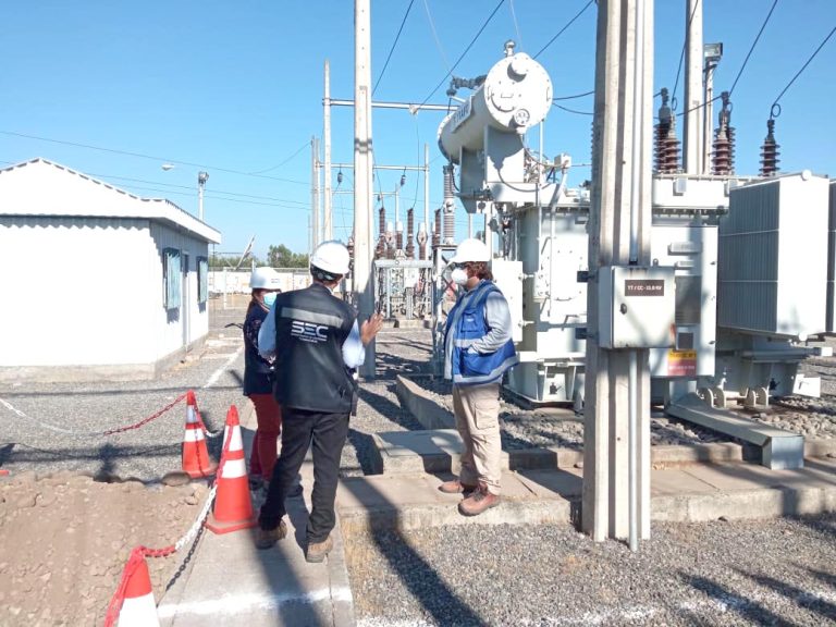 SEC Maule fiscaliza operación de redes y acciones ejecutadas por CGE
