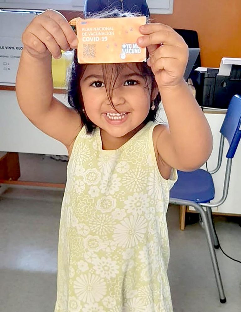 Reiteran importancia de la vacunación Covid-19 en niños