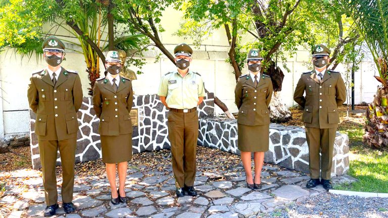 Aspirantes a oficiales se incorporaron a la Prefectura de Carabineros de Curicó