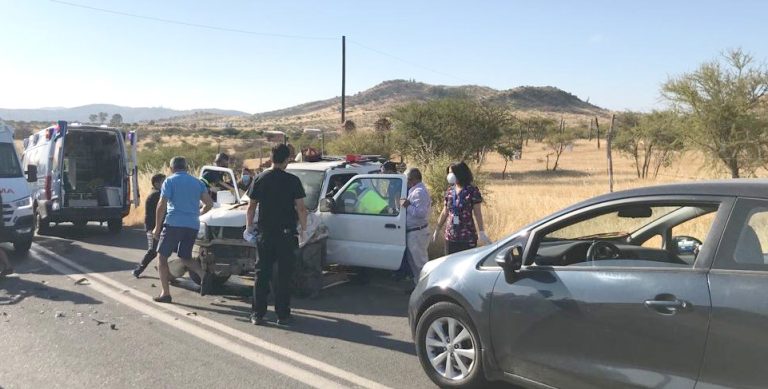 Violento accidente en el sector Linares de Perales