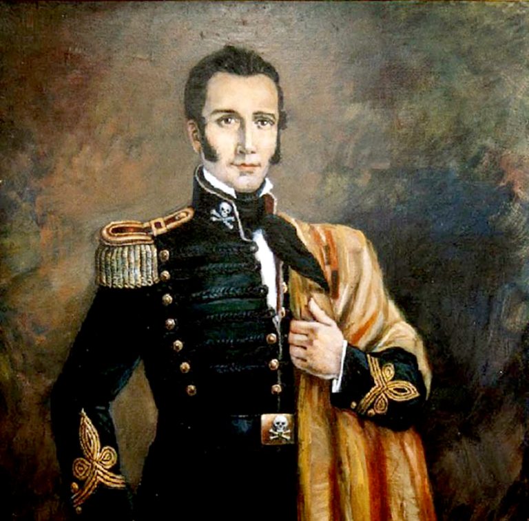 El prócer guerrillero Manuel Rodríguez Erdoyza y Curicó