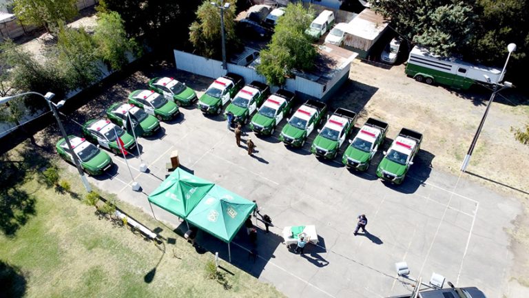 Gobierno Regional financia y renueva vehículos para Carabineros del Maule