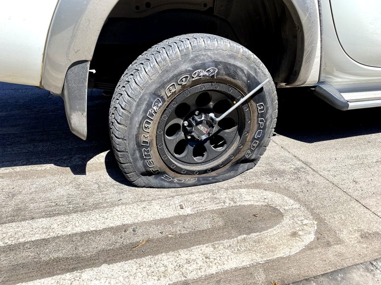 No hay caso: otra vez concretan  robo con el “método del pinchazo”