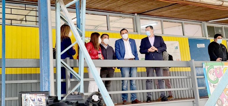 Comprometen proyecto de mejoramiento para el Colegio Arte y Cultura San Antonio