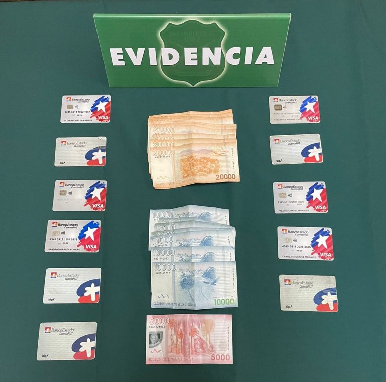 Tres detenidos por estafar local comercial en Curepto