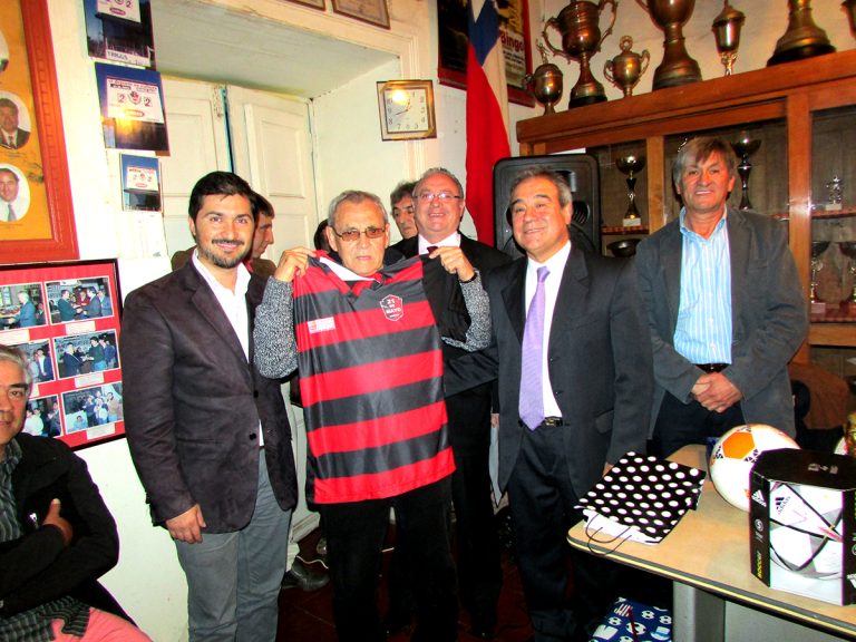 Amigos y deportistas despidieron a Rigoberto Galdames Varas