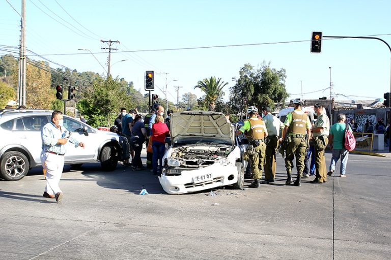 Una persona resultó herida en violento choque