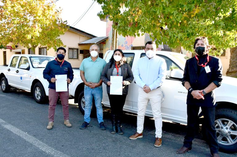 Municipalidad de Sagrada Familia suma nuevos vehículos