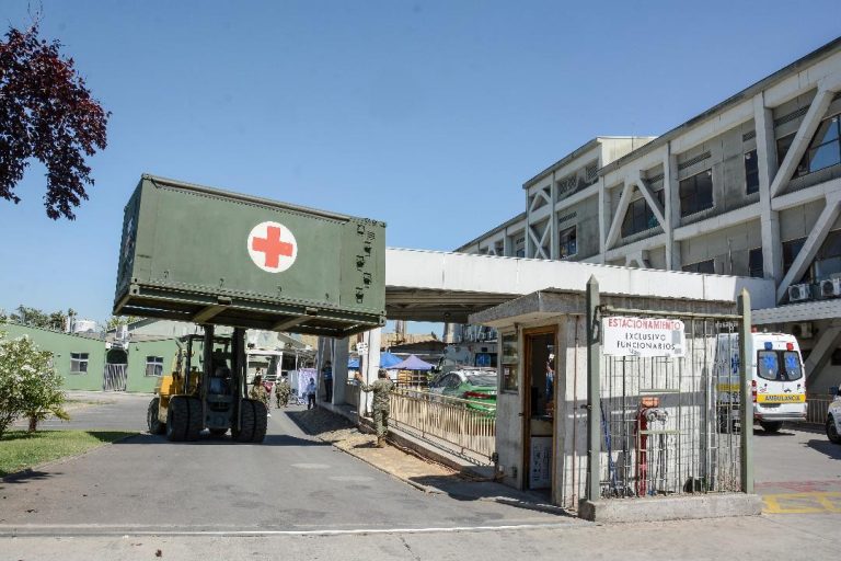 Retiran módulos del Ejército que estaban a un costado del Hospital de Emergencia