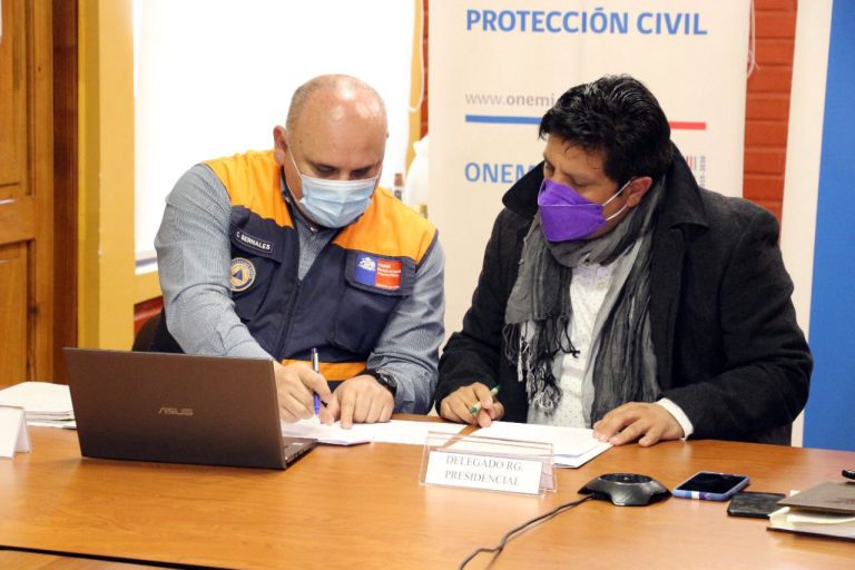 Coordinan medidas preventivas en  el Maule ante llegada del invierno
