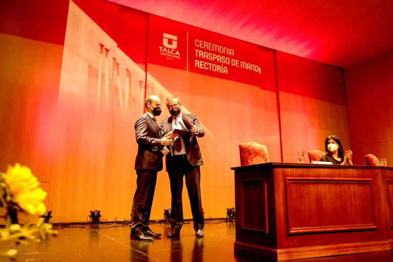 Asumió el nuevo rector de  la Universidad de Talca