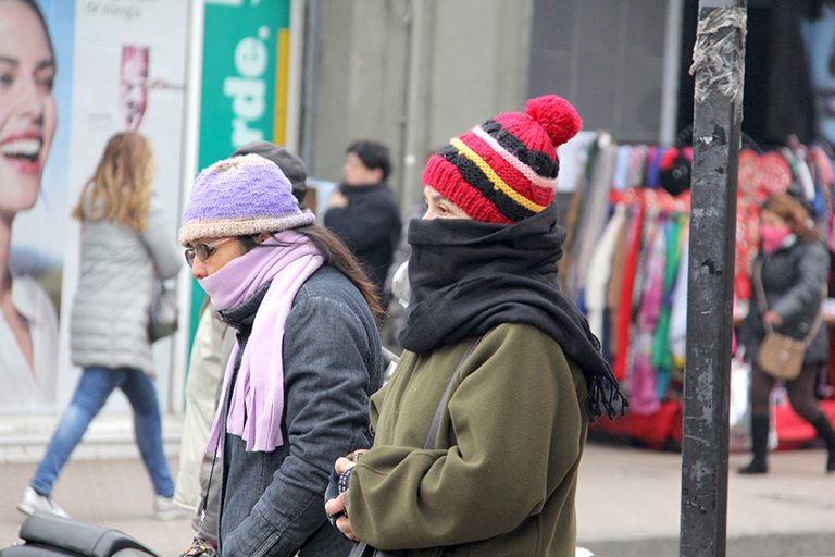 Masa de aire polar seguirá al menos hasta el miércoles en la zona central