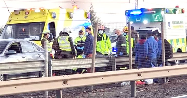 Mujer murió atropellada en la Ruta 5 Sur