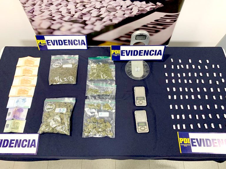 Operativo policial conjunto arroja 10 detenidos por drogas en Linares