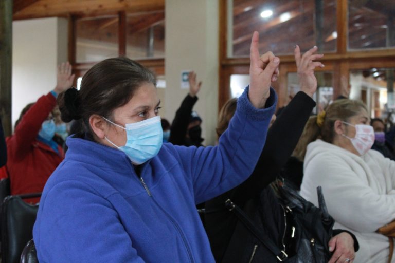 Dan el vamos a programa social “Pelarco 55 al 100”