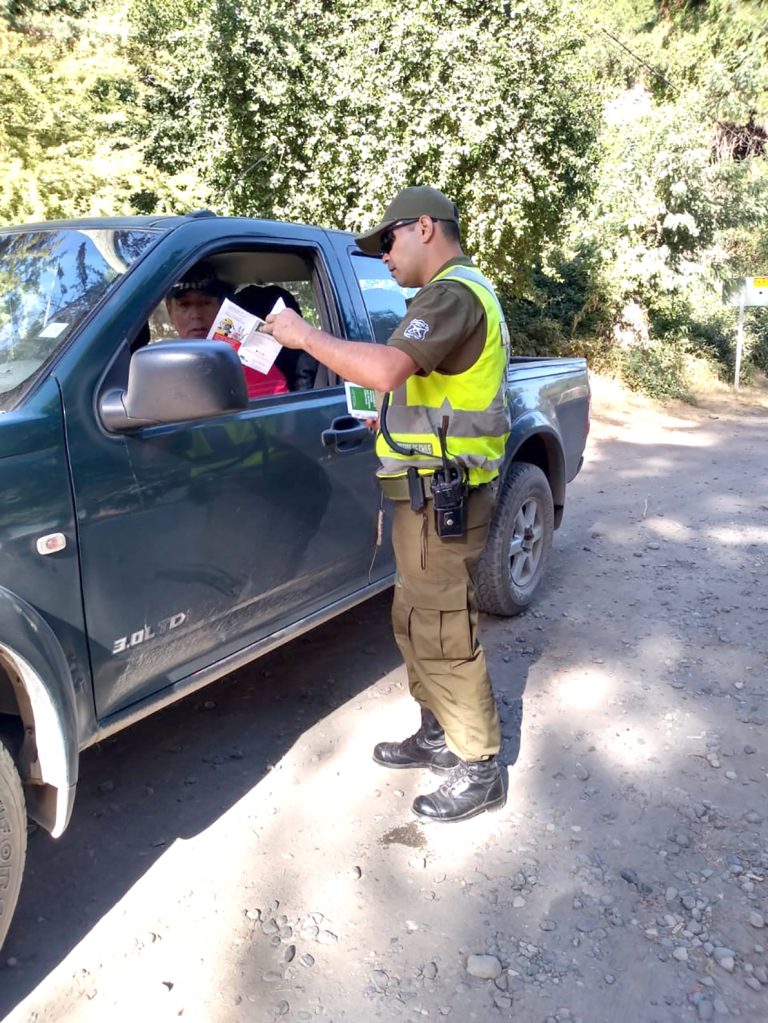 Alcaldesa de Molina informa del cierre del Parque Nacional Radal Siete Tazas
