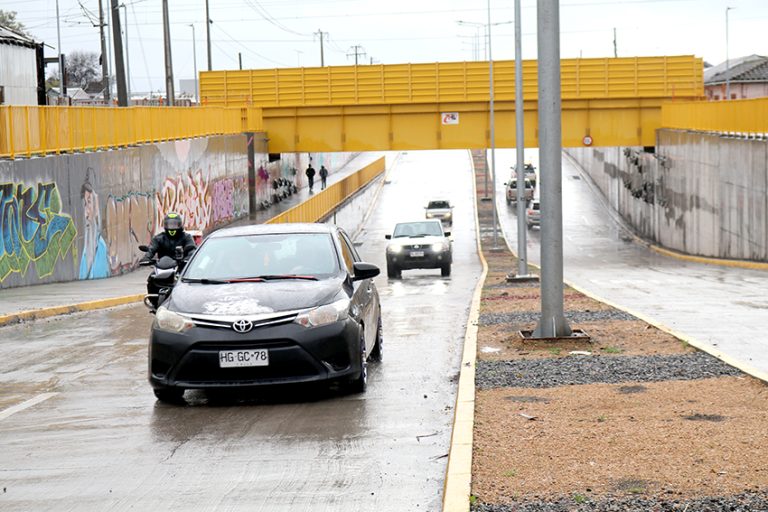 Paso bajo nivel de Freire responde de forma óptima ante la lluvia