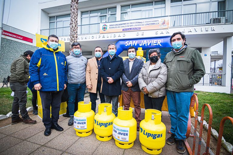 Convenio brinda descuentos en el precio del gas licuado a vecinos de San Javier