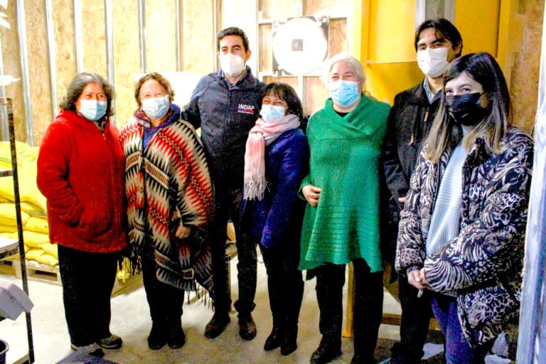 Productoras pelarquinas exponen sus proyectos ante director nacional de Indap