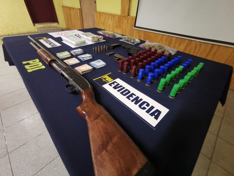 A prisión miembros de banda que se dedicaba  al tráfico de drogas desde la comuna de Teno