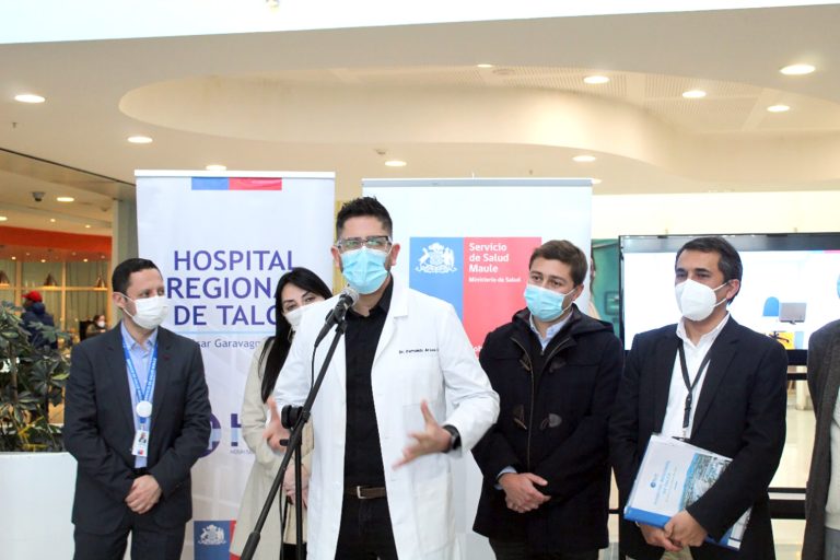 Subsecretario Araos conoce proyecto de Conservación del Centro Oncológico