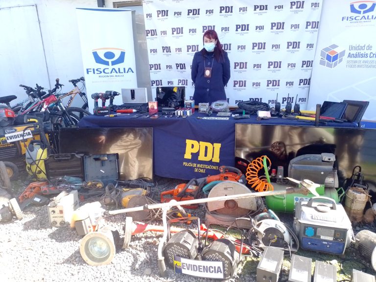 Cae banda responsable de violentos robos en comunas del sur del Maule
