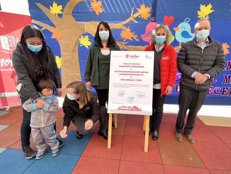 Potente alianza fortalecerá la educación preescolar en Molina