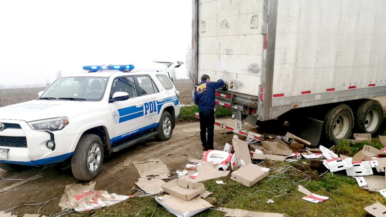 Delincuentes asaltan camión y se llevan carne avaluada en 20 millones de pesos